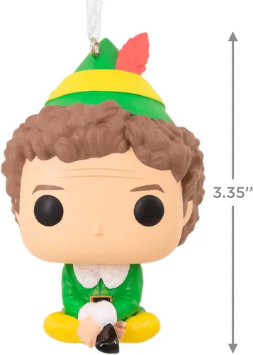 Miniatura 4 de Hallmark Adorno navideño de Elf Buddy The Elf Funko Pop!