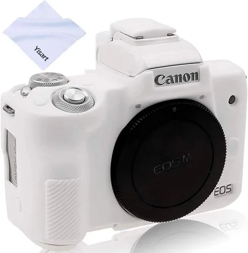 Miniatura 8 de Funda para Canon EOS M50/EOS M50 Mark II, funda protectora de silicona suave para Canon EOS M50/M50 Mark II Cuerpo de cámara digital (negro)