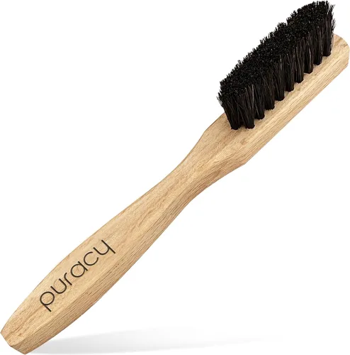 Puracy Cepillo Quitamanchas para Manchas Duras, Profundas y Antiguas en la Ropa, con Cerdas Veganas para la Eliminación Segura y Efectiva de Manchas