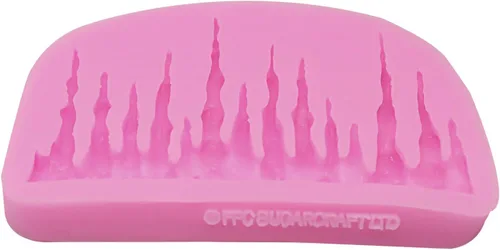 Miniatura 5 de 2 moldes para tartas, accesorios para hornear, carámbanos 3D, molde de silicona para pudín, muffins, alfombrillas de impresión, fondant barroco