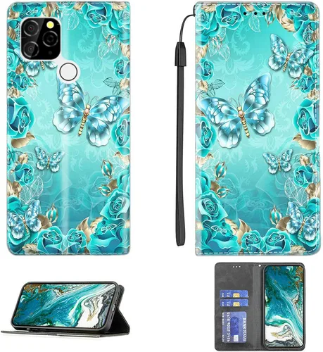 Miniatura 333 de Funda para Moto One Zoom compatible con Motorola One Zoom Phone Case Flip Stand Cover Magnetic Close YHD