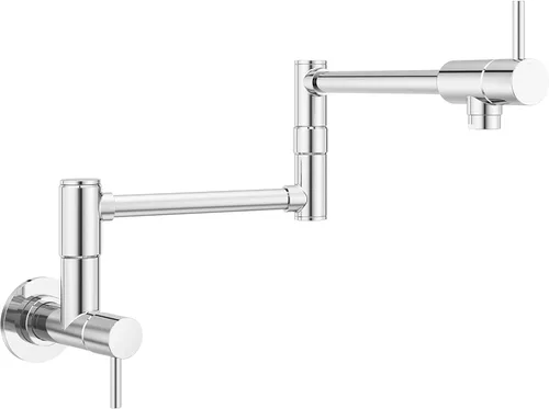 Miniatura 10 de Pfister GT533-PFS Lita - Llenadora de pared (2 manijas), acero inoxidable