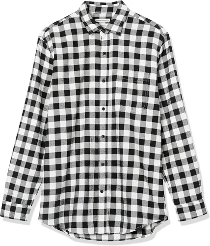 Miniatura 6 de Tienda Essentials - Camisa de franela de manga larga para hombre disponible en tallas grandes y altas