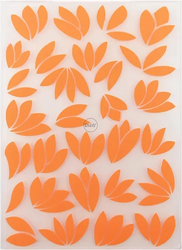Miniatura 8 de DzIxY Carpetas de plástico en relieve de Feliz Navidad para suministros de fabricación de tarjetas, plantillas de papel 3D para álbumes de recortes