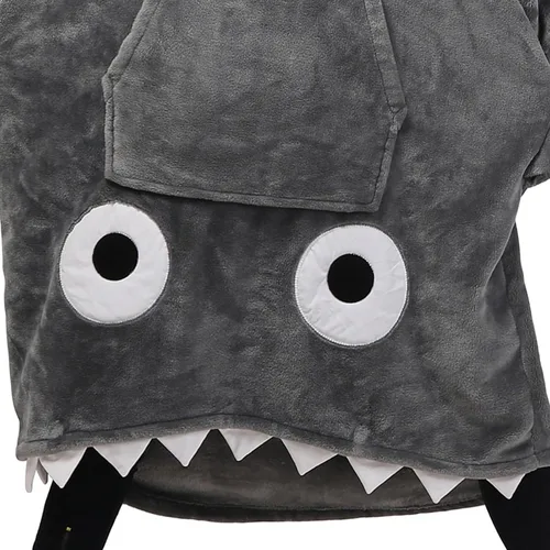 Miniatura 11 de Waitu Manta Ponible de Oso con Capucha, Divertidos Disfraces de Halloween, Regalos de Cumpleaños para Mujeres, Hombres, Niños y Niñas, Manta