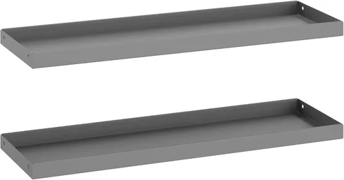 Miniatura 22 de Rubbermaid FastTrack - Sistema de organización de estante de riel grande, con capacidad de hasta 50 libras, ideal para productos