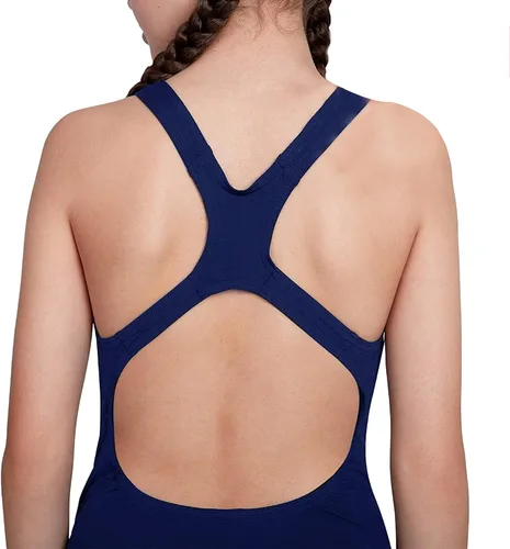 Miniatura 5 de Speedo Traje de baño de medallista Endurance Plus para niñas en negro o rojo