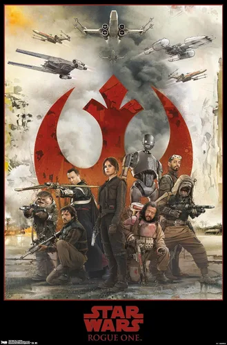 Miniatura 11 de Trends International Star Wars: Rogue One - Póster de pared de montaje, 14.725 x 22.375 pulgadas, versión enmarcada de madera de granero