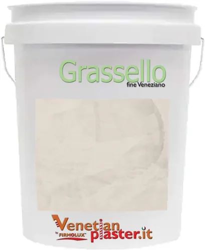 Miniatura 28 de Grassello Auténtico Yeso veneciano Yeso pulido brillante Hecho en Italia a partir de lima y mármol Colores claros (5) Color: BMAF310 Sutil