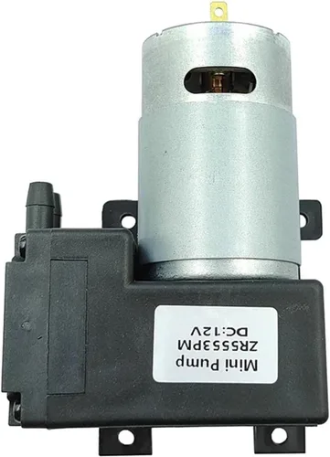 Miniatura 6 de Bomba de aire de vacío 555 DC12V 10L/M -80KPa Bomba de diafragma de succión de presión negativa Inflador grande