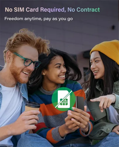 Miniatura 7 de GlocalMe Numen Air 5G Hotspot con datos de 30GB para EE. UU./CA/MX por 60 días, punto de acceso WiFi portátil para viajes, dispositivo de punto