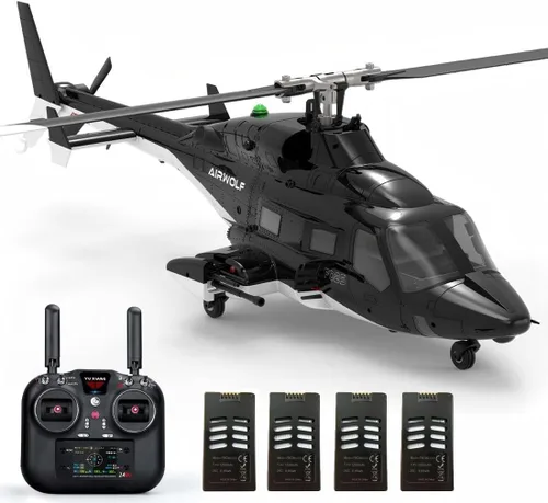 Helicóptero RC avanzado para pilotos experimentados, helicóptero RC YU Xiang F02S con estabilización de vuelo asistida, helicóptero Hobby sin