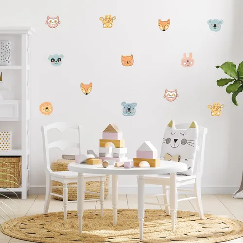 Miniatura 15 de Decalcomania - Calcomanías de pared de dinosaurio por P.D. Moreno, juego de 8 calcomanías para pared, calcomanías para decoración de dormitorio Dino