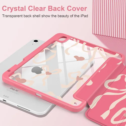 Miniatura 5 de MEEgoodo Funda para iPad Air de 11 pulgadas M3 2025 / M2 2024, para iPad Air de 5ª y 4ª generación de 10.9 pulgadas 2022/2020, funda para tableta