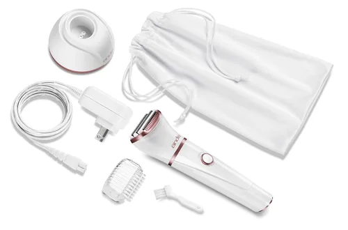 Miniatura 10 de Andis 31015 Afeitadora eléctrica Close Curves para mujer, perfecta para depilación de piernas, área de bikini y axilas, afeitadora inalámbrica