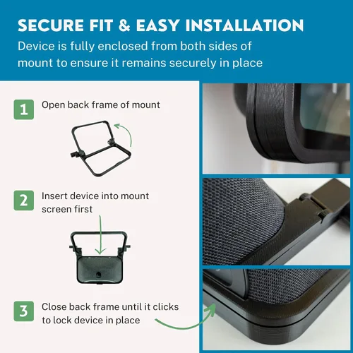 Miniatura 4 de matterform Soporte de montaje de cocina debajo del gabinete para dispositivos Alexa Amazon Echo Show 5 de 3ª generación Compatible solo
