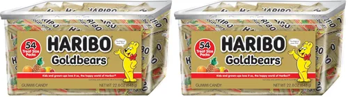 Miniatura 11 de HARIBO Gummi Candy, Sweet & Sour Goldbears, Gummy Bears with A Twist, 4.5 onzas (paquete de 12) deliciosos bocadillos suaves y masticables, varios