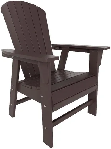 Miniatura 20 de Costaelm Sillas de césped, sillas de porche delantero, HDPE balcón, piscina, silla Adirondack, moderna silla de patio al aire libre, salón de resina