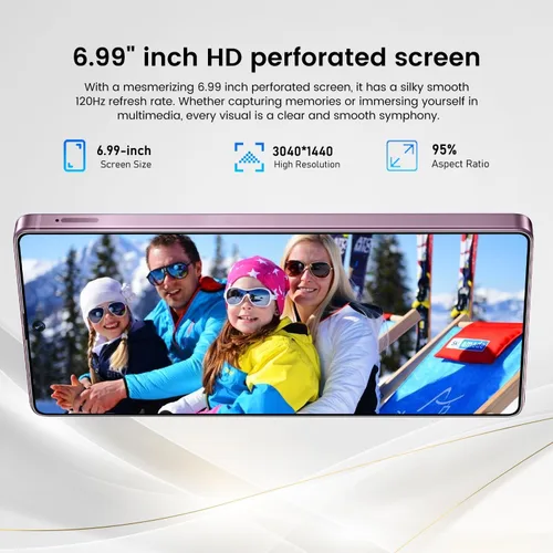 Miniatura 2 de I25 Ultra Flagship Killer Smartphone - Snapdragon 8 Gen 3, 16 GB+512 GB, pantalla FHD+ masiva de 6.99 pulgadas, cámara Pro de 108 MP+68 MP, batería