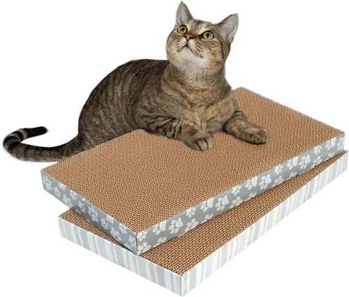 Miniatura 17 de Kitty City Clip rascador para gatos sobre la puerta – Soporte vertical para rascador para gatos – Protege muebles y puertas – Se adapta a la mayoría