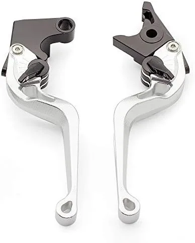 Miniatura 4 de Palancas de embrague de freno ajustables cortas de aluminio CNC para Warrior Raptor 350 YFM350 2002-2004, Raptor YFM660 01-05, TTR125L/LE/LW 00-16