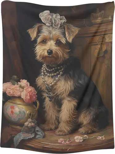 Miniatura 15 de Beaglier - Manta de poliéster de regalo para perro, manta pequeña de 30 x 40 pulgadas