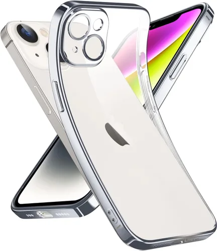 Miniatura 14 de Supdeal Funda transparente para iPhone 13 Pro, no amarillea, protección de cámara, probada en caídas de grado militar, transparente, a prueba