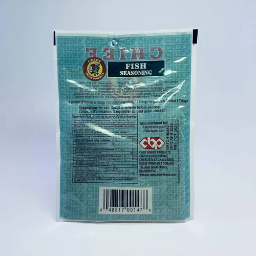 Miniatura 2 de Chief Condimento de Pescado (Bolsa Individual de 1.41 oz) - Producto de Trinidad