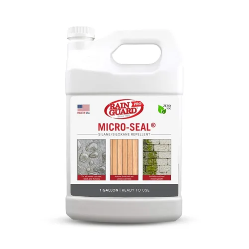 Miniatura 9 de RAIN GUARD PRO - Micro-Seal - Protección repelente al agua penetrante para todas las superficies de madera porosa y mampostería - Revestimiento