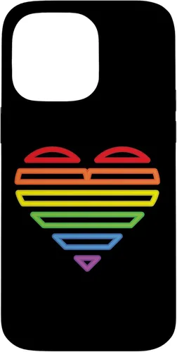Miniatura 20 de iPhone 15 Pro LGBT Gay Pride Gift - Funda Rainbow Lesbian Bi Transgénero