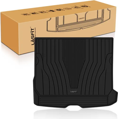 Miniatura 36 de LASFIT Tapetes de elastómero termoplástico para 1a y 2a fila de asientos de auto, para todo tipo de clima