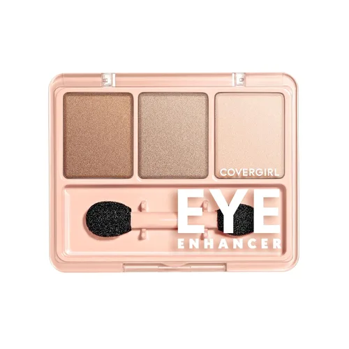 Miniatura 10 de COVERGIRL - Sombra de ojos Eye Enhancers 1-Kit, fórmula sedosa y transparente, aplicador de doble extremo, 100% libre de crueldad animal Azul