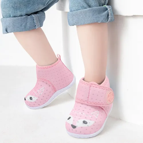 Miniatura 7 de JOINFREE Zapatillas transpirables para bebés y niñas, zapatos antideslizantes para primeros pasos, zapatos para cuna, zapatos descalzos para bebés