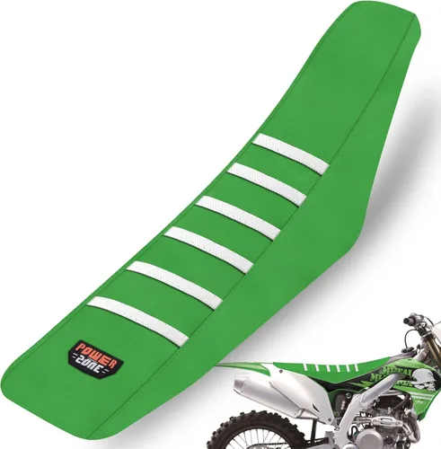 Miniatura 17 de Funda de asiento para moto fewfuss - Funda de asiento universal con raya blanca para moto de tierra - Fundas de asiento para moto de motorcross Azul