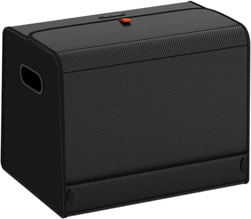 Miniatura 7 de GMQ Organizador de maletero de automóvil para SUV, organizadores de automóvil y almacenamiento con almacenamiento plegable, tapa magnética de gran