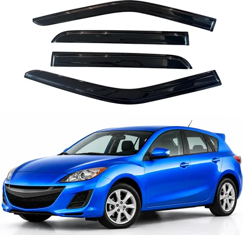 Miniatura 303 de Visor para ventana IG para Hyundai Venue 2020-2023, protector contra la lluvia, adhesivo extra duradero, deflector de viento para lado