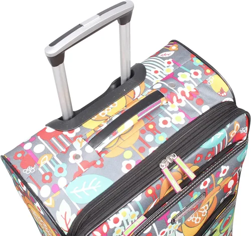 Miniatura 4 de Lily Bloom Designer Pattern Collection - Juego de equipaje de 3 piezas ligero y expandible con ruedas giratorias para mujer el juego de viaje