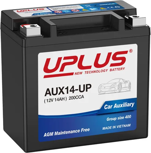 Miniatura 8 de UPLUS BCI Group 47 - Batería de coche AGM-L60-UP sin mantenimiento, 12 V 60 Ah AGM, batería automotriz H5 L2, 660CCA, 105RC, 375LN2-MF