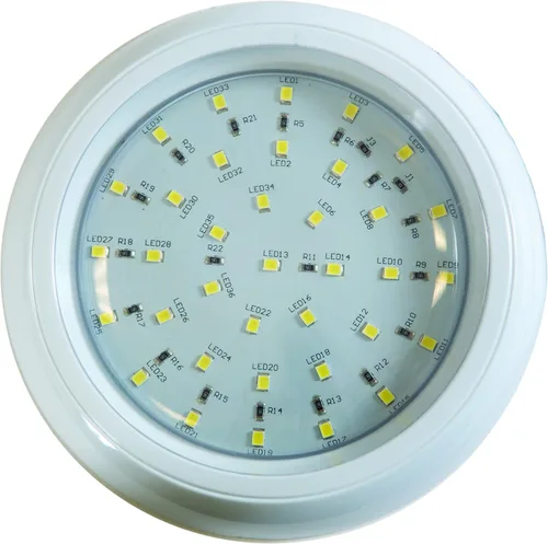 Miniatura 4 de Buyers Products 5625337 - Luz interior de cúpula con interruptor integrado, luces interiores de gabinete, 36 LED, luces de techo para camión