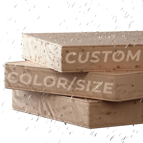 Miniatura 14 de Suavidad y dureza de asiento personalizadas, cojín de banco personalizado, cojines de banco para muebles de interior/exterior, 6 estilos