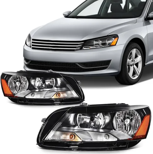 Miniatura 28 de Ensamble de faros SCITOO Compatible con 2010-2014 para Subaru Legacy 2010-2014 para Subaru Outback Faros con lente transparente y carcasa cromada