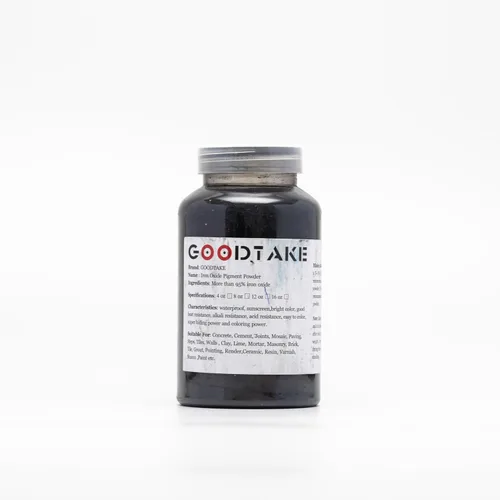 Miniatura 7 de GOODTAKE Pigmento de hormigón, polvo de pigmento de óxido de hierro negro, pigmento de color de tinte de cemento para hormigón, cemento, mortero