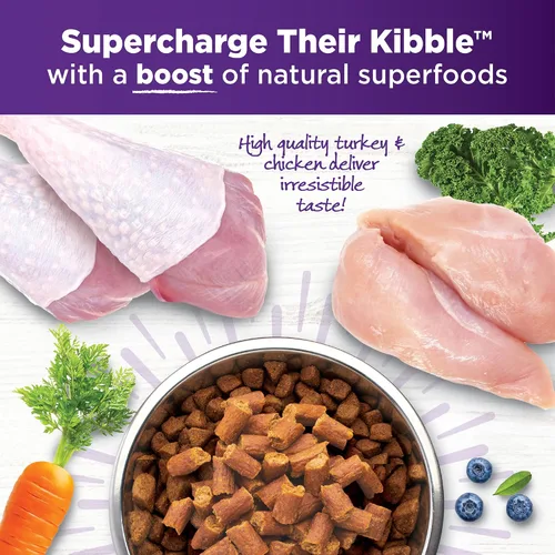 Miniatura 4 de Wellness Bowl Boosters Tender Toppers - Decoración de comida para perros para razas pequeñas, medianas y grandes, sin granos, natural, receta