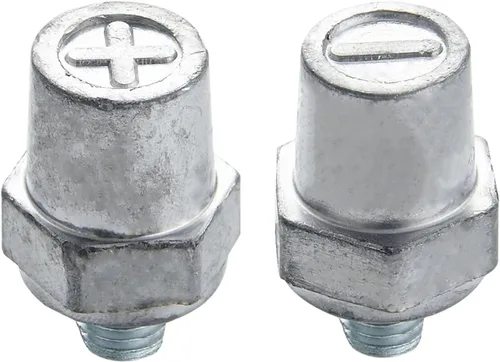 Miniatura 11 de Ampper Postes de carga de terminal de batería de poste lateral de latón macho de 3/8"-16 roscas, poste lateral estándar adaptador de poste