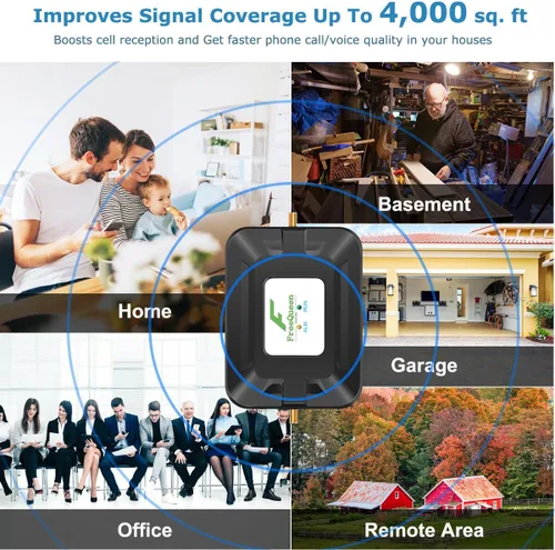 Miniatura 7 de AT&T Signal Booster AT&T Cell Phone Signal Booster T Mobile Cell Phone Booster 5G 4G LTE Band 12/17 ATT Cell Signal Booster ATT Cell Booster for