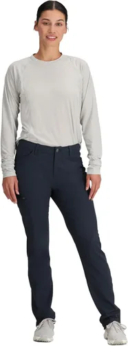 Miniatura 20 de Outdoor Research Pantalones Ferrosi para mujer, entrepierna corta, senderismo, escalada, camping, equipo ligero
