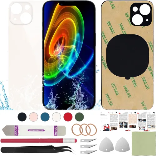 Miniatura 16 de Funda trasera de repuesto compatible con iPhone 8 de 4.7" + Herramientas profesionales (Gris espacial)
