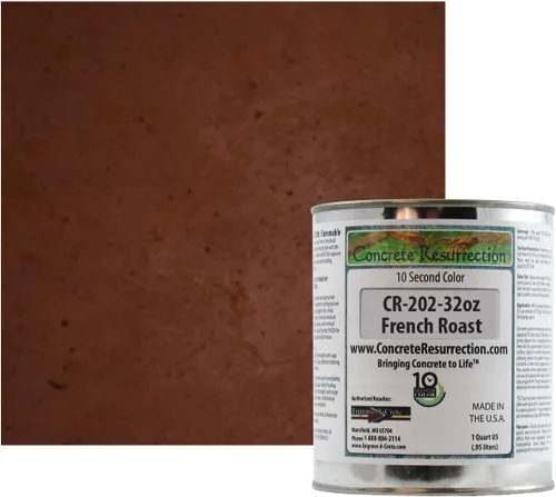 Miniatura 3 de Tinte profesional para hormigón de secado rápido, fácil de usar. Tinte de acetona Concrete Resurrection de diez segundos de color, 32 onzas