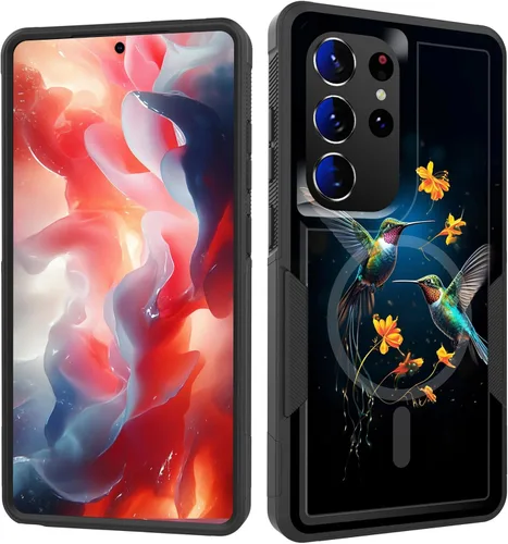 Miniatura 288 de Funda magnética para Galaxy A16 5G, [compatible con MagSafe] [protección contra caídas de grado militar] Funda resistente a prueba de golpes
