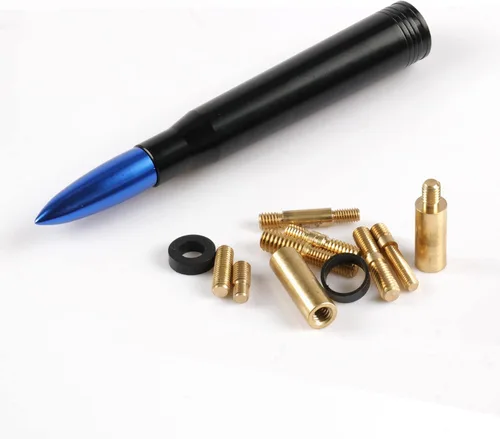 Miniatura 4 de BJSIA Antena universal de repuesto para automóvil compatible con Ford, Dodge, Chevrolet, GMC, Jeep, Toyota Truc kAntena de repuesto – Hecho de Azul